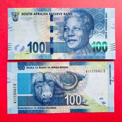 South Africa. 100 Rand  2016. Pick 141b NELSON MANDELA  . ( Uncirculated )