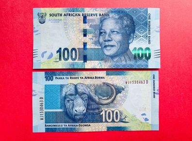 South Africa. 100 Rand  2016. Pick 141b NELSON MANDELA  . ( Uncirculated )