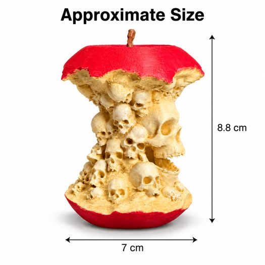 The Forbidden Fruit - 3D - Skull Apple Decor