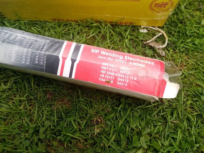 new box of welding rods