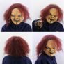 Chucky Childs Play Mask Full Head With Hair Scary Halloween Fancy Cosplay Party Image 3
