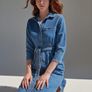 Denim Dress Size Uk 12 Image 5