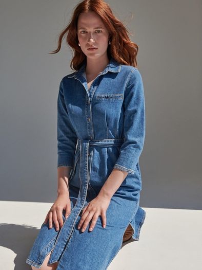 Denim Dress Size Uk 12