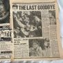 7x John Lennon Beatles death newspapers Image 5