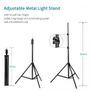 45122 45W Dimmable LED Softbox Lighting Continuous Soft Box Light Stand Kit Image 2