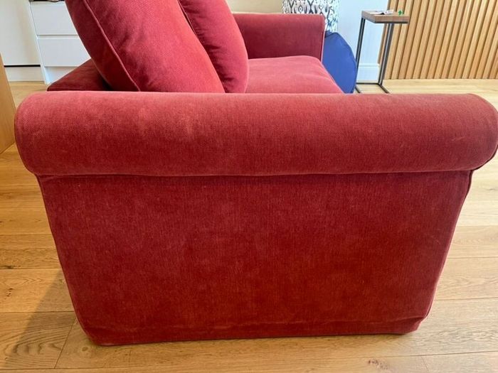 Grnlid Ikea Red Sofas X2