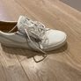 As New, size 9-10, Giuseppe Zanotti White Low Top Trainers Image 2