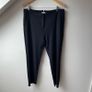 Reiss Wool Blend Black Trousers Image 2