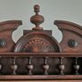Antique French Wooden wall clock 19th century Image 9