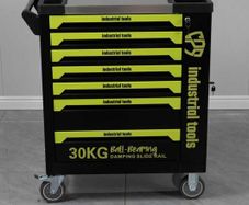 Tool box with tools