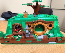 lego lord of the rings / hobbit unexpected gathering
