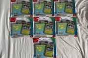 pokemon 30th anniversary tech sticker collection alohan exeggutor x7