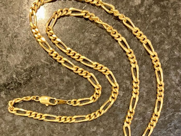 18k gold plated 50cm necklace