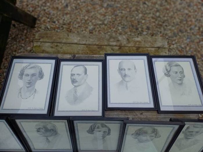 Vintage House of Windsor Portraits