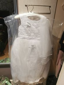 Communion dress with veil