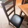 Solid Oak dining table & 6 x chairs Image 2