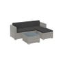 Garden Sofa with Table Garden Furniture Set with Cushions Image 2
