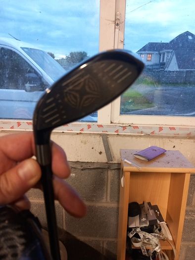 mizuno irons jpx callaway 5 wood and taylormade bag
