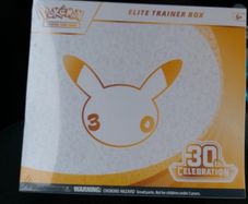 30th anniversary ETB sealed , pokemon 30tb anniversary elite trainer box