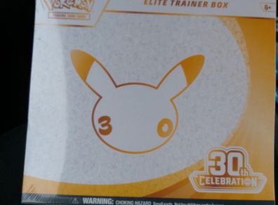 30th anniversary ETB sealed , pokemon 30tb anniversary elite trainer box