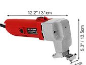 Electric Sheet Metal Shear 500W Handed Snip Scissor 2.5mm Cutter Capacity for Cutting Steel Iron Aluminum Board