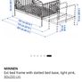 ikea extendable bed pink Image 3
