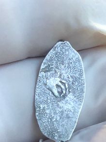 Silver Russian Denga 15th-17th century