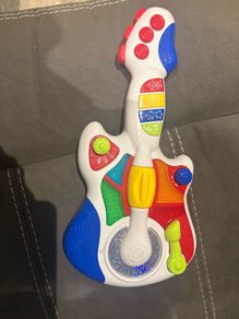 Musical guitar and leap frog keyboard