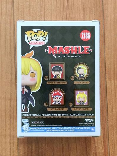 Funko Pop 2186 Mashle Magic and Muscles Lemon Irvine Anime Manga Japan Figure Aniplex