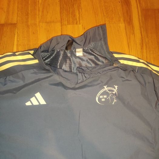 Munster Rugby Adidas Training Windbreaker (M)