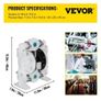 Air-Operated Double Diaphragm Pump 25.4mm(1 inch) Inlet/Outlet 113 L/min(30GPM) Polypropylene Max 7 bar(100PSI) for Chemical and Industrial Use Image 5