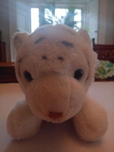 ADORABLY fluffy tiger plush!