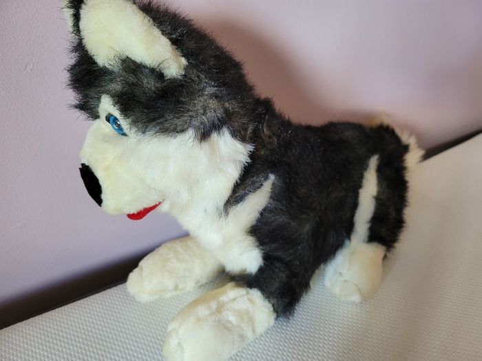 Large Husky Soft Toy Teddy Bear Plush Great Condition
