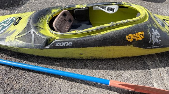 Pyranha ProZone 230 kayak.