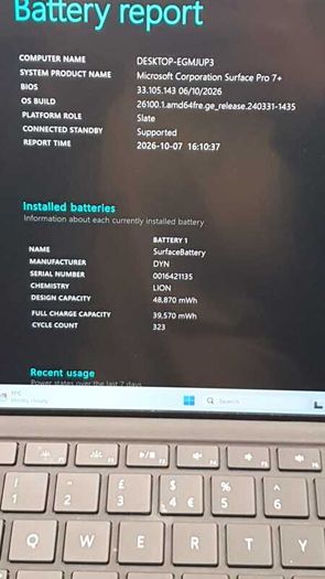 Microsoft Surface Pro 7+ | i5 11th Gen | 16GB RAM | 256GB NVMe