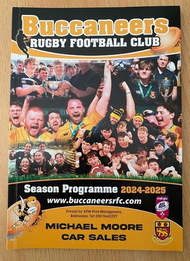 2024/2025 Buccaneers Rugby Football Club Programme