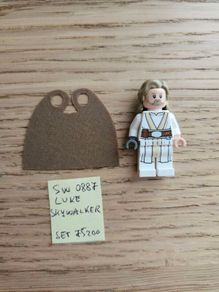 lego sw0887 luke skywalker old, set star wars 75200