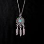 Dreamcatcher Earrings - great also as pendants Image 2