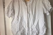 Cotton/linen blouse
