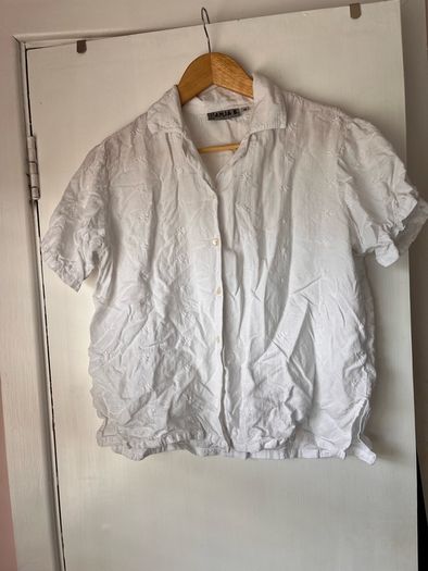 Cotton/linen blouse