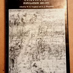 Irish Historical Statistics 1821/1971 Vintage Book