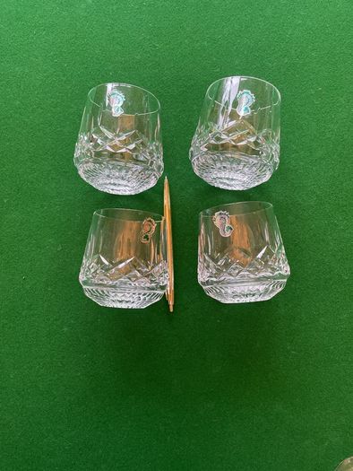 4 Waterford Crystal Lismore Tumblers