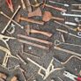 vintage old classic tools hammer Rachet Image 10