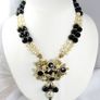 Vintage 1960s Miriam Haskell Style Faux Pearl Long Necklace Image 8