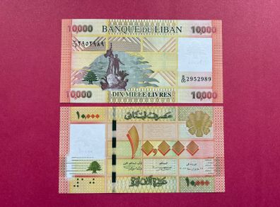 Lebanon  10000. Livres  2014  Pick 92b  ( Uncirculated )