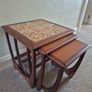 G plan Astro tiled nest of tables Image 4