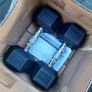 Brand new Hex Rubber Dumbbells Image 2