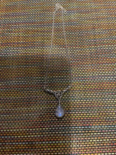 necklace with Celtic detail