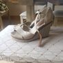 Tommy Hilfiger beige canvas straw wedges sandals latest fashion 4 4.5 5? New Image 2