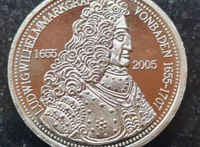 Germany 2 Mark Probe 2005 coin Celebrates the 350 years since the birth of Ludwig van Baden in 1655. Proof Like Finish.